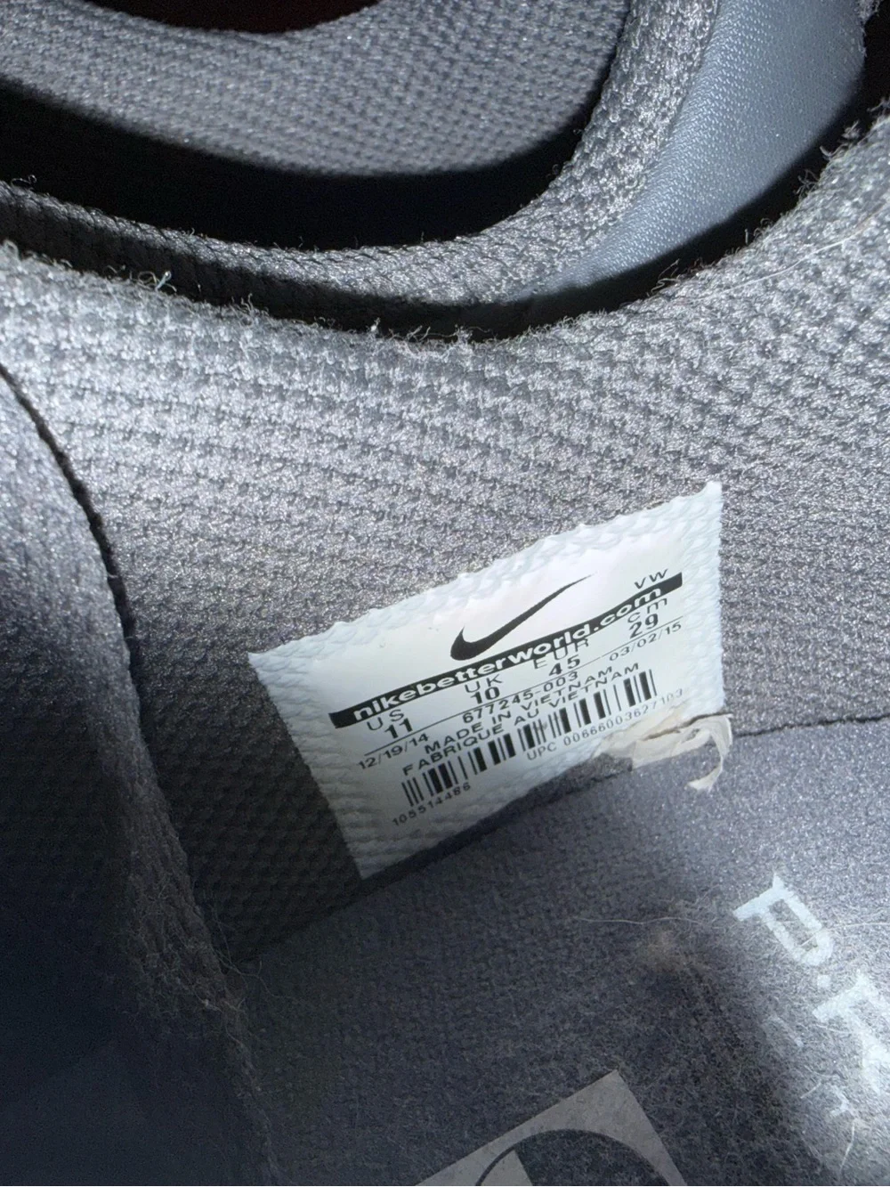 Nike SB P-Rod Citadel Paul Rodriguez Skate Sneaker Gray Shoes Size 11